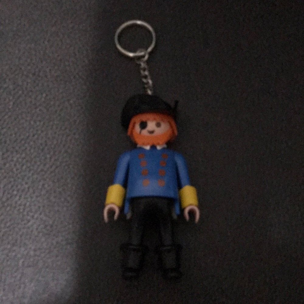 Playmobil Vintage 1986 Pirate Keychain!